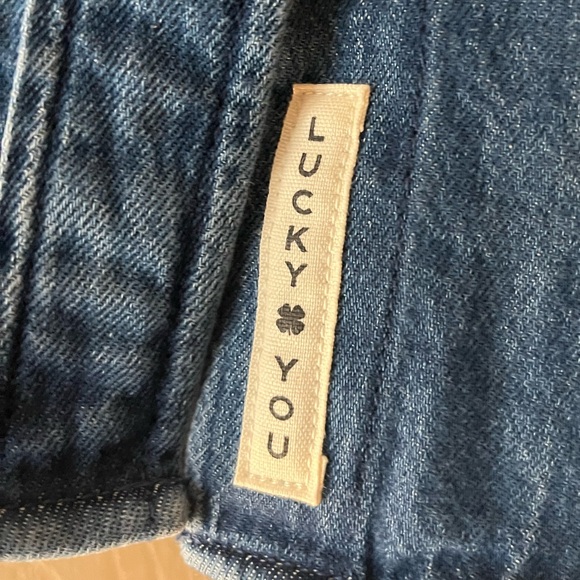 Lucky Brand Demin/Chambray Shirt button-down Size-L - Picture 8 of 11